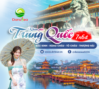 TRUNG QUỐC 2023 BẮC KINH - THƯỢNG HẢI - TÔ CHÂU - HÀNG CHÂU