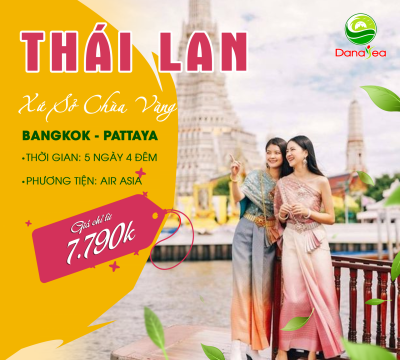 Khám phá Thái Lan 5N4D: Bangkok - Pattaya [AIR ASIA]