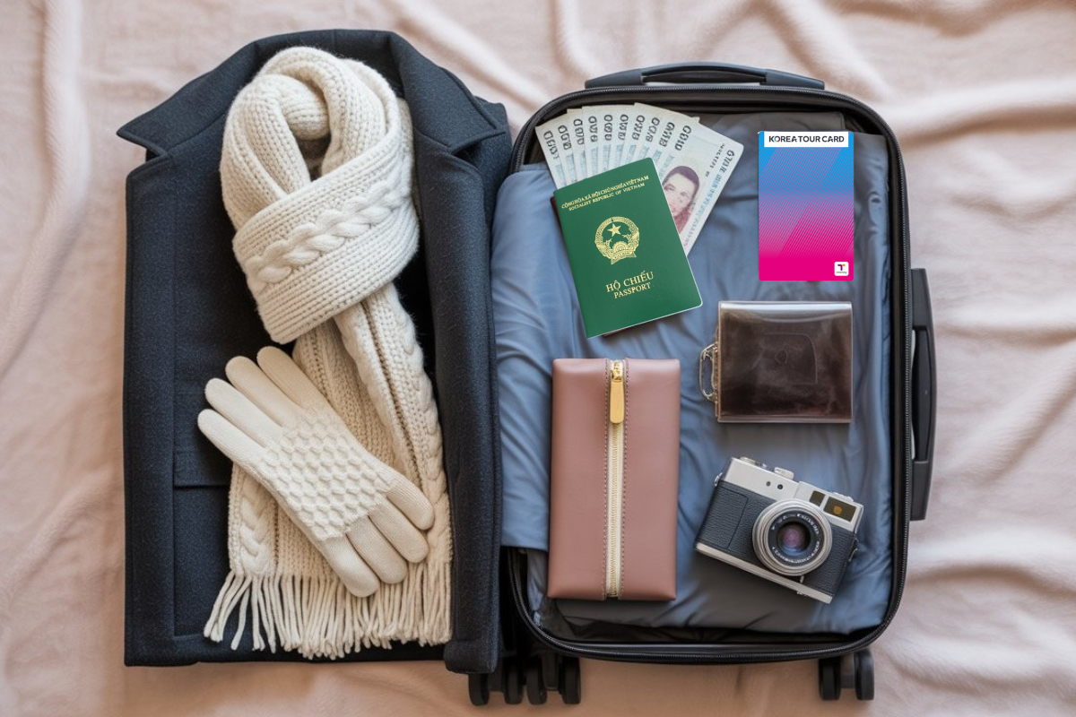 Chuẩn bị hành lý du lịch mùa đông